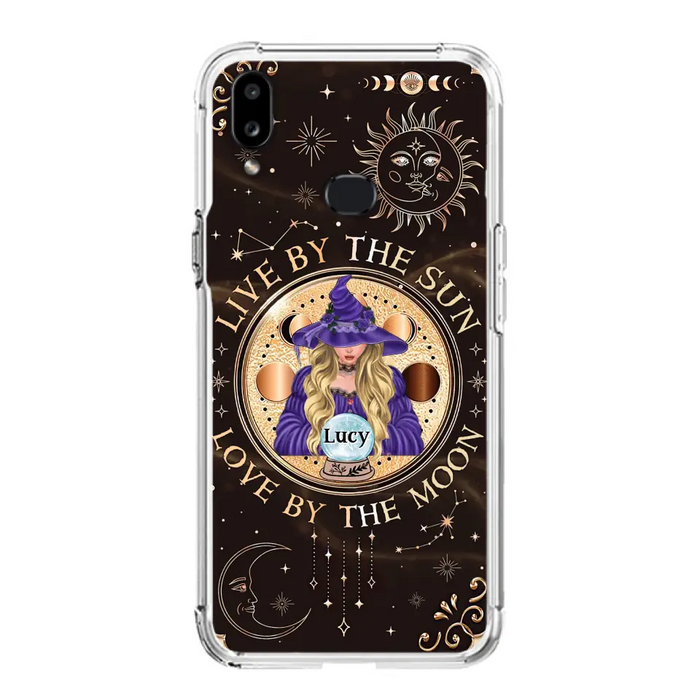 Custom Personalized Witch Phone Case - Halloween Gift Idea For Friend - Only Good May Enter Here - Case for iPhone/Samsung