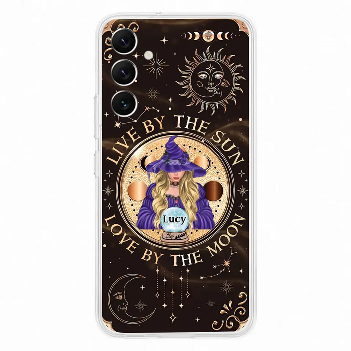 Custom Personalized Witch Phone Case - Halloween Gift Idea For Friend - Only Good May Enter Here - Case for iPhone/Samsung