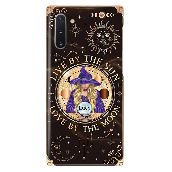 Custom Personalized Witch Phone Case - Halloween Gift Idea For Friend - Only Good May Enter Here - Case for iPhone/Samsung