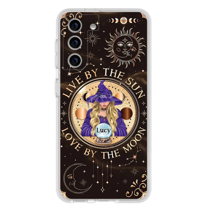 Custom Personalized Witch Phone Case - Halloween Gift Idea For Friend - Only Good May Enter Here - Case for iPhone/Samsung