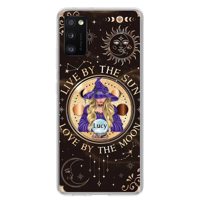 Custom Personalized Witch Phone Case - Halloween Gift Idea For Friend - Only Good May Enter Here - Case for iPhone/Samsung