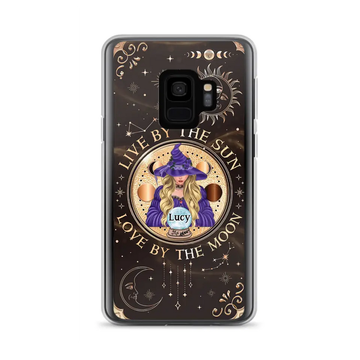 Custom Personalized Witch Phone Case - Halloween Gift Idea For Friend - Only Good May Enter Here - Case for iPhone/Samsung