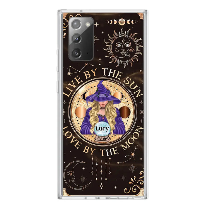 Custom Personalized Witch Phone Case - Halloween Gift Idea For Friend - Only Good May Enter Here - Case for iPhone/Samsung