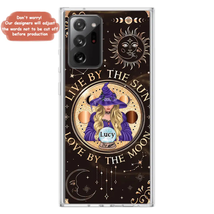 Custom Personalized Witch Phone Case - Halloween Gift Idea For Friend - Only Good May Enter Here - Case for iPhone/Samsung