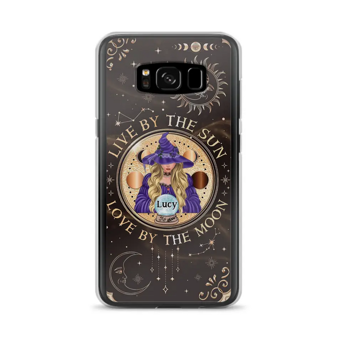 Custom Personalized Witch Phone Case - Halloween Gift Idea For Friend - Only Good May Enter Here - Case for iPhone/Samsung