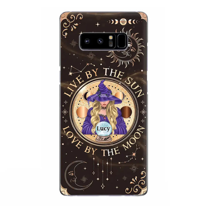 Custom Personalized Witch Phone Case - Halloween Gift Idea For Friend - Only Good May Enter Here - Case for iPhone/Samsung