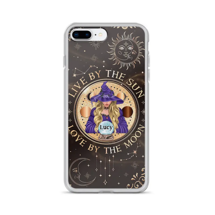 Custom Personalized Witch Phone Case - Halloween Gift Idea For Friend - Only Good May Enter Here - Case for iPhone/Samsung