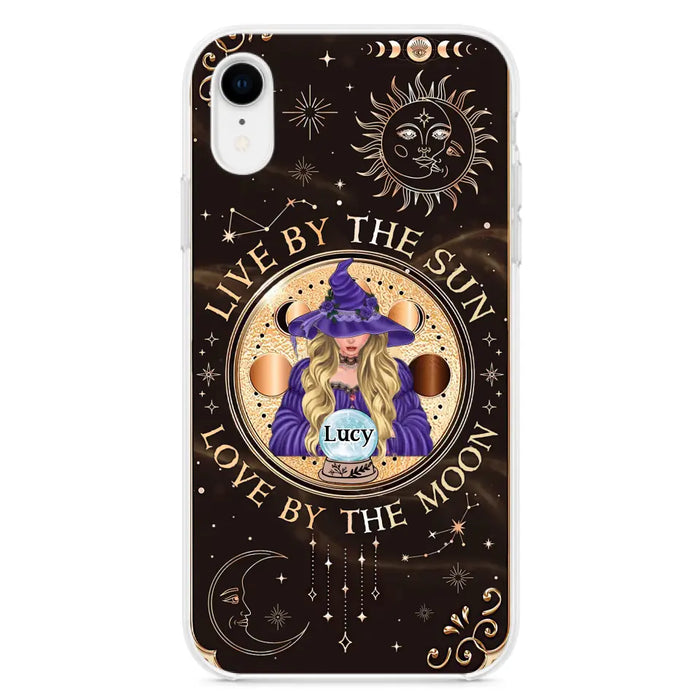 Custom Personalized Witch Phone Case - Halloween Gift Idea For Friend - Only Good May Enter Here - Case for iPhone/Samsung