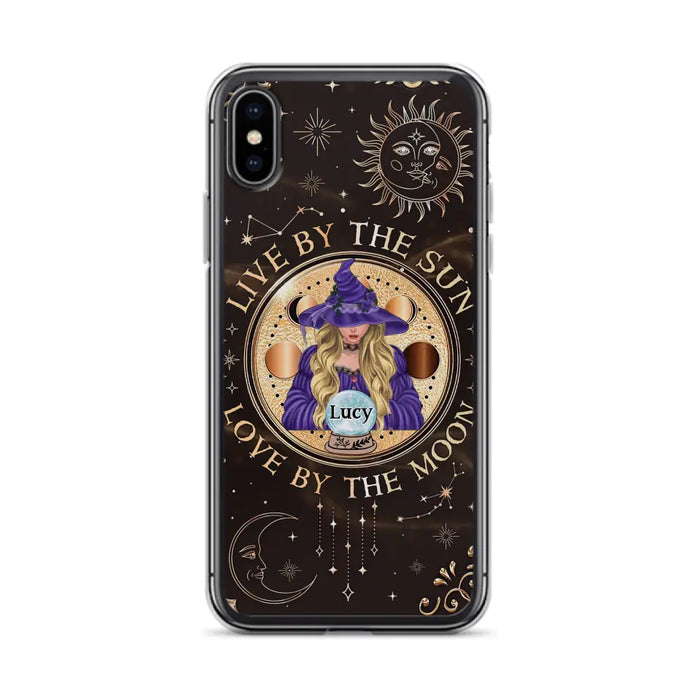 Custom Personalized Witch Phone Case - Halloween Gift Idea For Friend - Only Good May Enter Here - Case for iPhone/Samsung