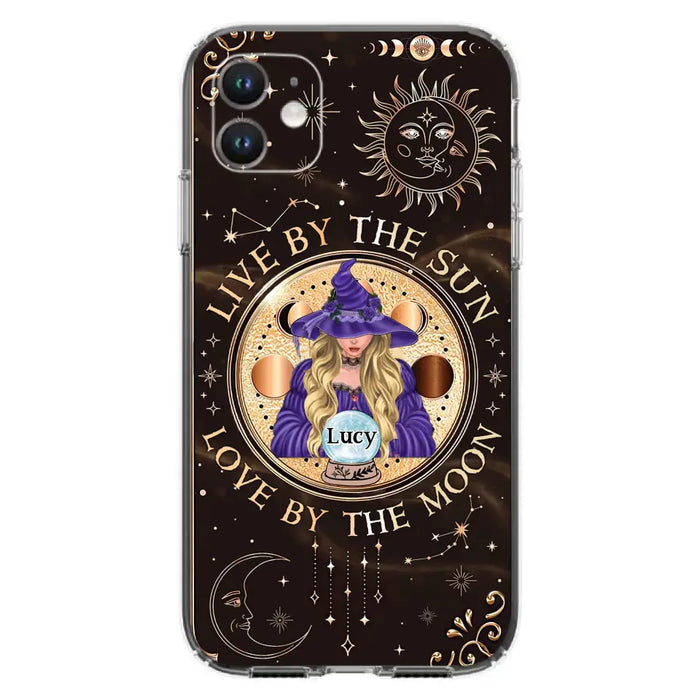 Custom Personalized Witch Phone Case - Halloween Gift Idea For Friend - Only Good May Enter Here - Case for iPhone/Samsung