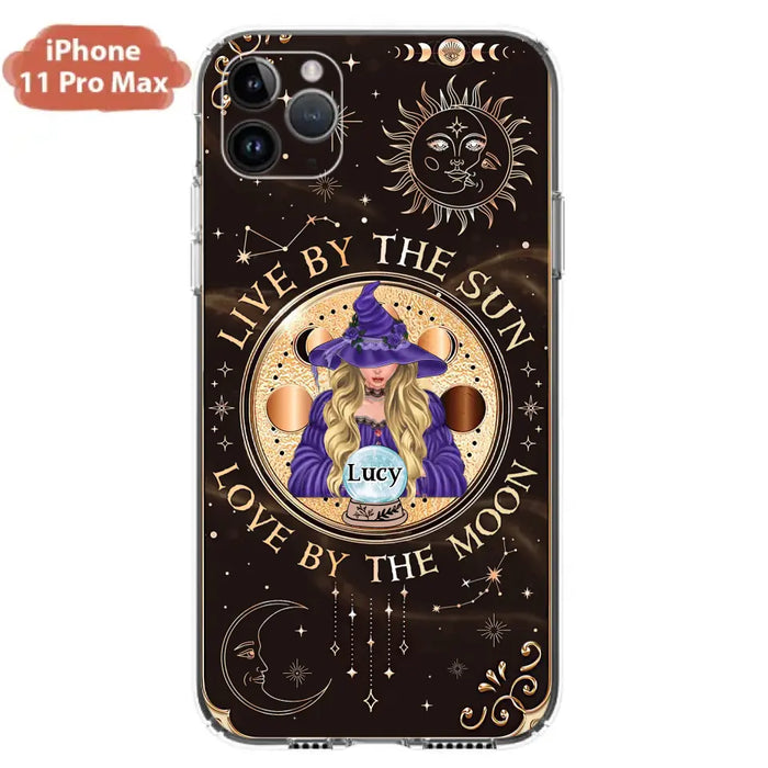 Custom Personalized Witch Phone Case - Halloween Gift Idea For Friend - Only Good May Enter Here - Case for iPhone/Samsung