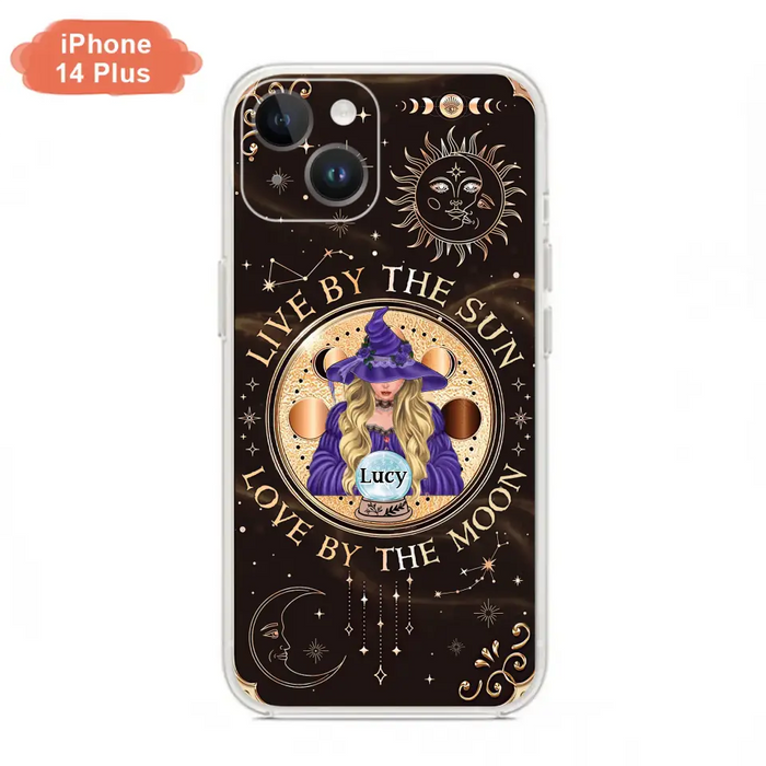 Custom Personalized Witch Phone Case - Halloween Gift Idea For Friend - Only Good May Enter Here - Case for iPhone/Samsung