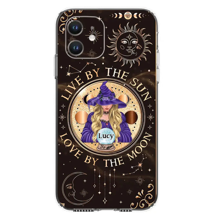 Custom Personalized Witch Phone Case - Halloween Gift Idea For Friend - Only Good May Enter Here - Case for iPhone/Samsung