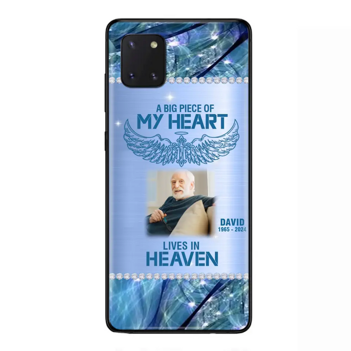 Custom Personalized Memorial Photo Phone Case - Upload Photo - Memorial Gift For Family Member - Never Walk Alone - Case For iPhone/ Samsung