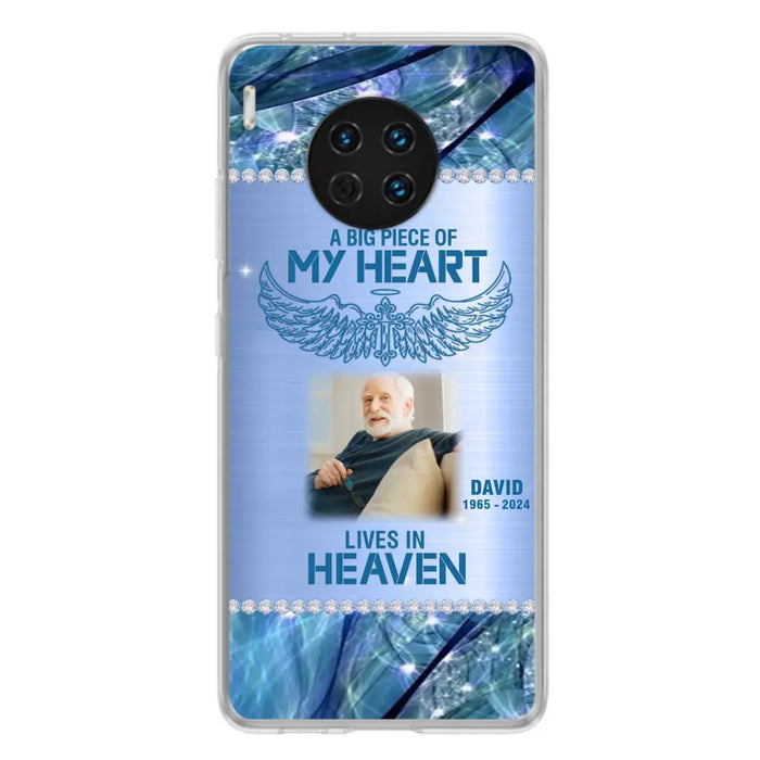 Custom Personalized Memorial Photo Phone Case - Upload Photo - Memorial Gift For Family Member - Never Walk Alone - Case For Xiaomi/ Oppo/ Huawei