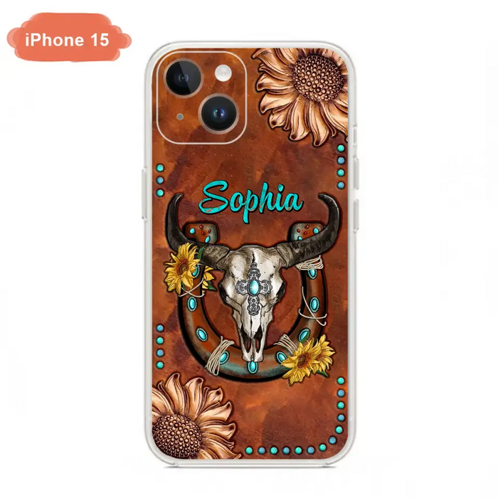 Custom Personalized Cowboy Cowgirl Phone Case - Case For iPhone/ Samsung