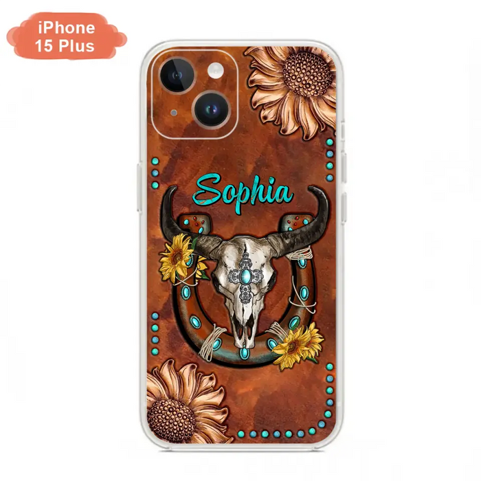 Custom Personalized Cowboy Cowgirl Phone Case - Case For iPhone/ Samsung