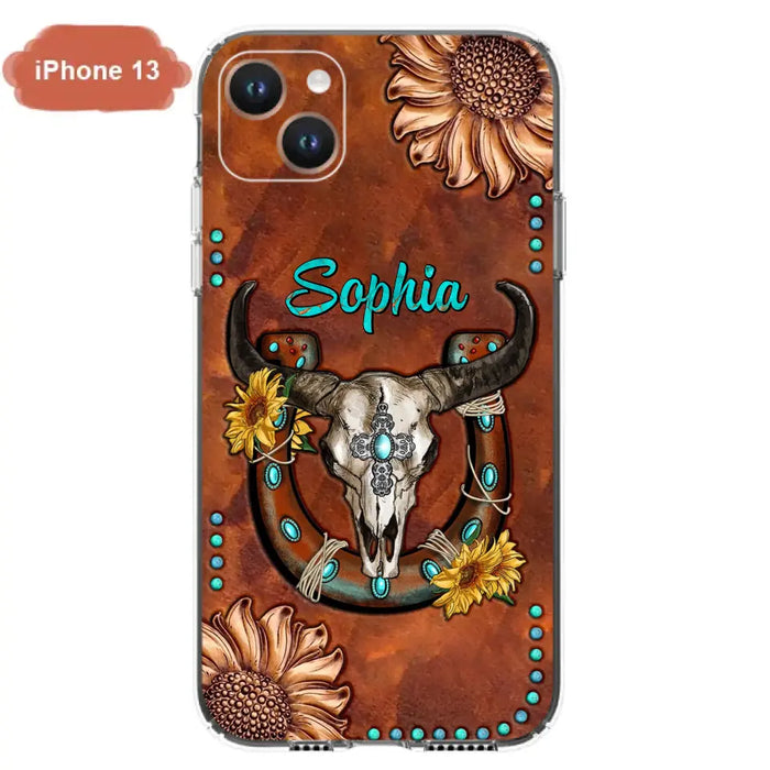 Custom Personalized Cowboy Cowgirl Phone Case - Case For iPhone/ Samsung