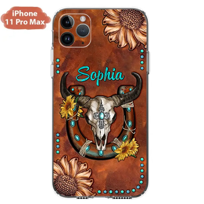 Custom Personalized Cowboy Cowgirl Phone Case - Case For iPhone/ Samsung