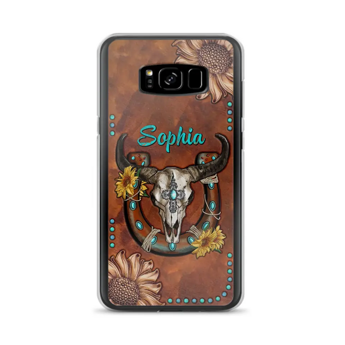 Custom Personalized Cowboy Cowgirl Phone Case - Case For iPhone/ Samsung