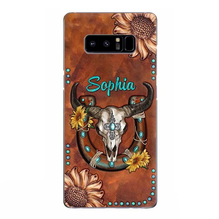 Custom Personalized Cowboy Cowgirl Phone Case - Case For iPhone/ Samsung