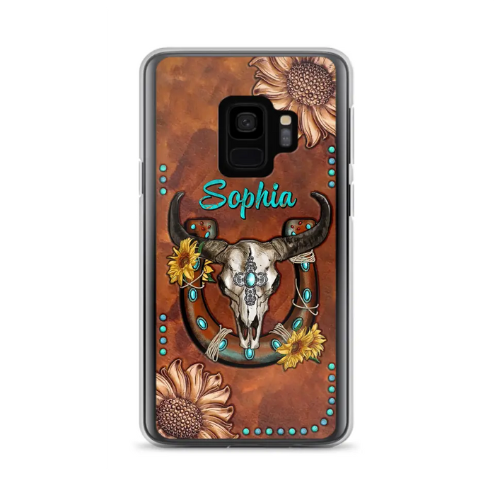 Custom Personalized Cowboy Cowgirl Phone Case - Case For iPhone/ Samsung