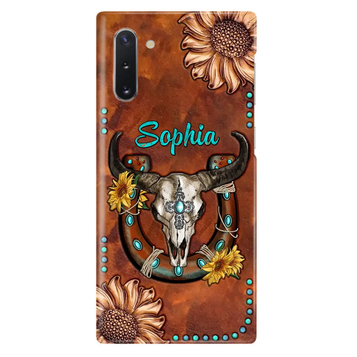 Custom Personalized Cowboy Cowgirl Phone Case - Case For iPhone/ Samsung