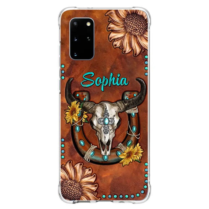 Custom Personalized Cowboy Cowgirl Phone Case - Case For iPhone/ Samsung