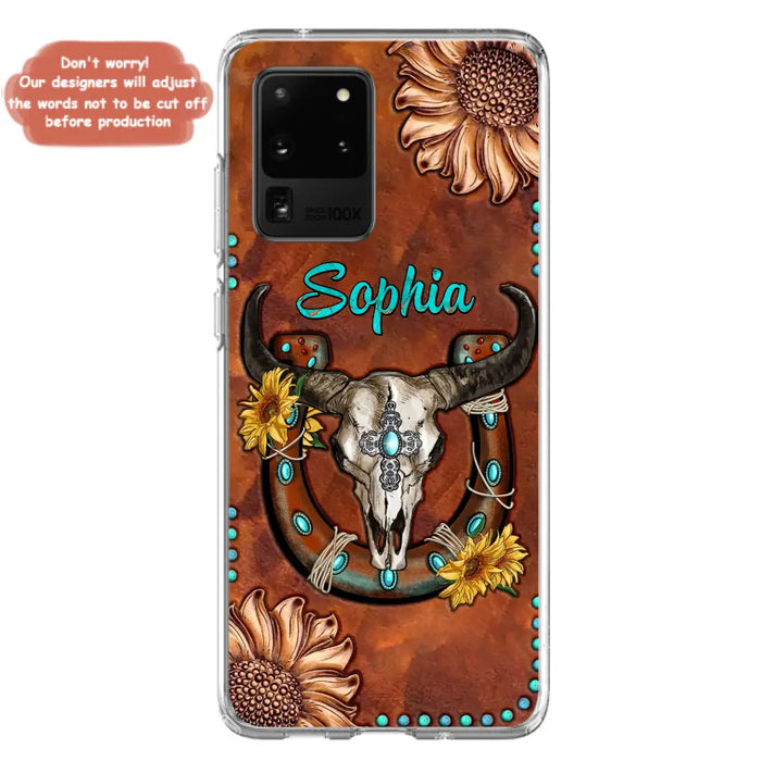 Custom Personalized Cowboy Cowgirl Phone Case - Case For iPhone/ Samsung