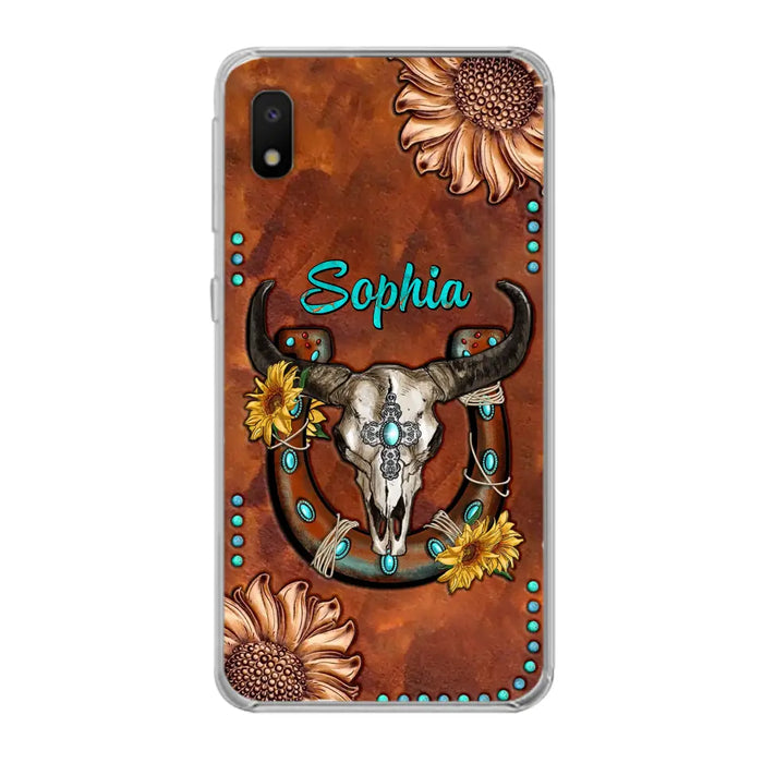 Custom Personalized Cowboy Cowgirl Phone Case - Case For iPhone/ Samsung