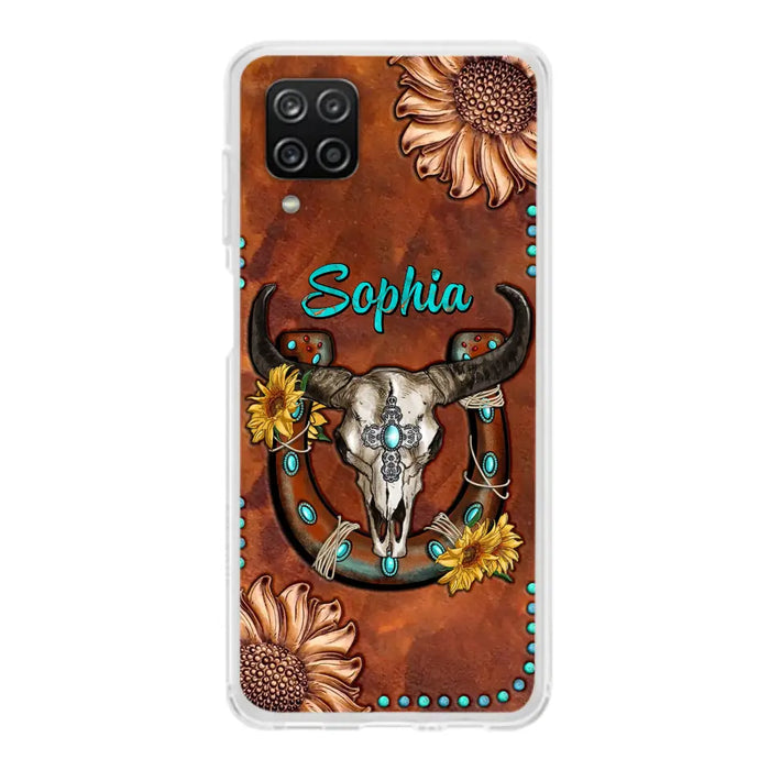 Custom Personalized Cowboy Cowgirl Phone Case - Case For iPhone/ Samsung