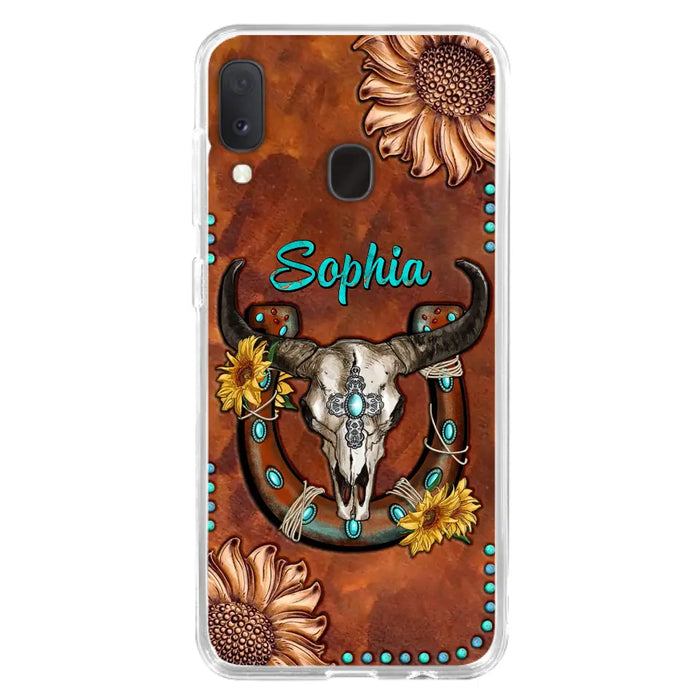 Custom Personalized Cowboy Cowgirl Phone Case - Case For iPhone/ Samsung