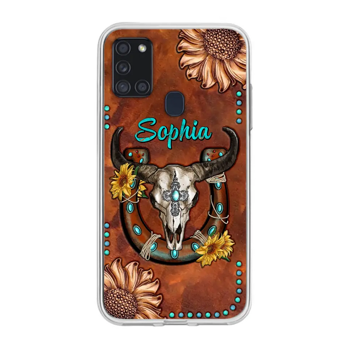 Custom Personalized Cowboy Cowgirl Phone Case - Case For iPhone/ Samsung