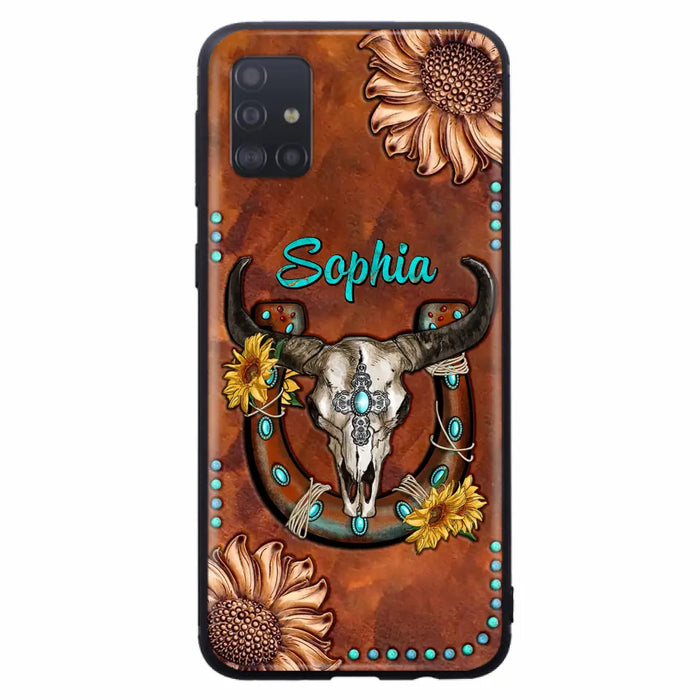 Custom Personalized Cowboy Cowgirl Phone Case - Case For iPhone/ Samsung