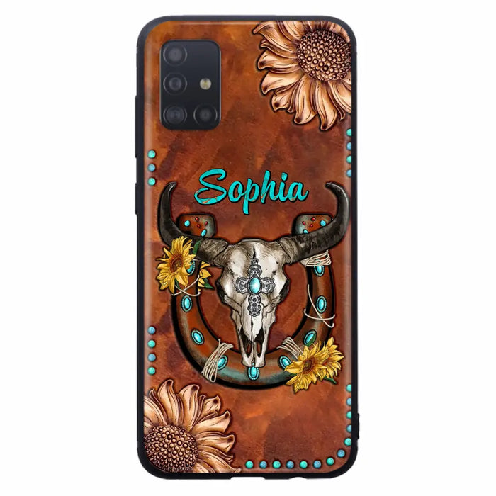 Custom Personalized Cowboy Cowgirl Phone Case - Case For iPhone/ Samsung