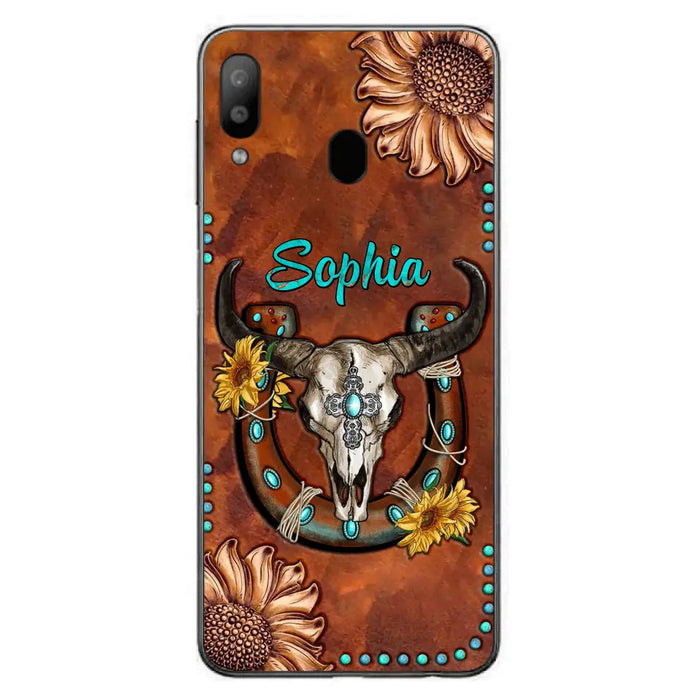 Custom Personalized Cowboy Cowgirl Phone Case - Case For iPhone/ Samsung