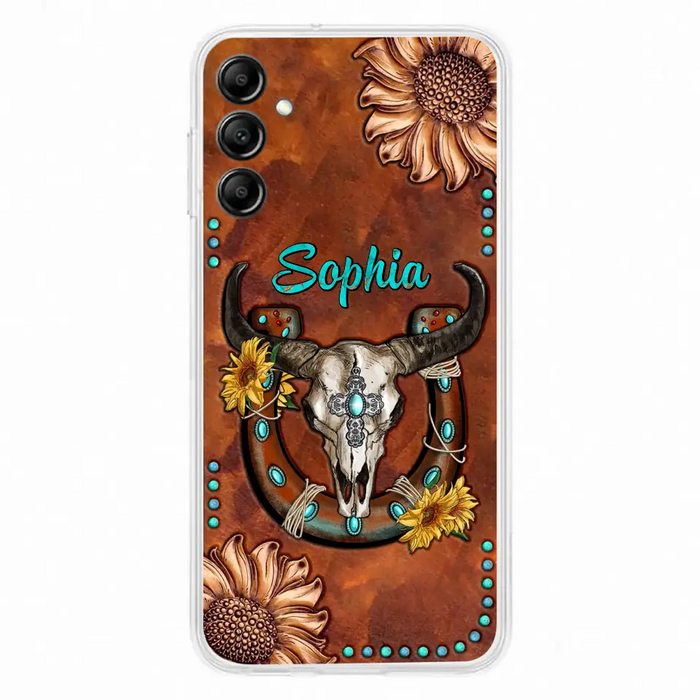 Custom Personalized Cowboy Cowgirl Phone Case - Case For iPhone/ Samsung