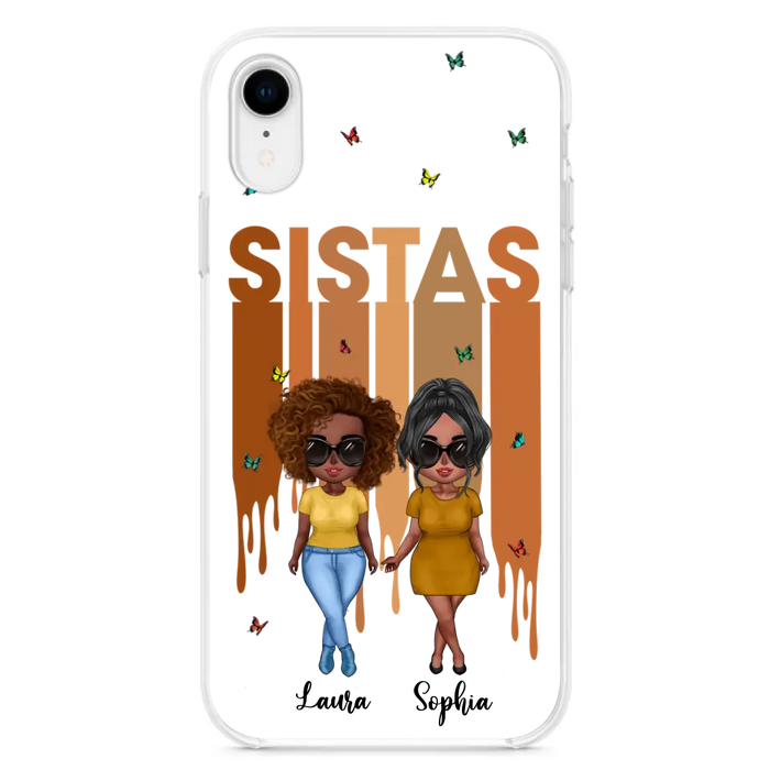 Custom Personalized Best Friends Phone Case - Upto 5 Girls - Gift Idea For Sisters/ Besties - Case For iPhone/Samsung