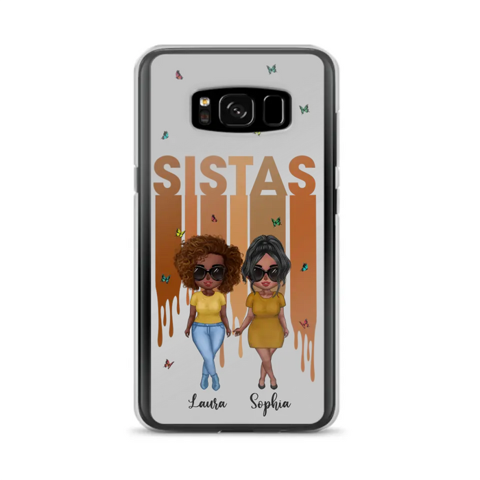 Custom Personalized Best Friends Phone Case - Upto 5 Girls - Gift Idea For Sisters/ Besties - Case For iPhone/Samsung