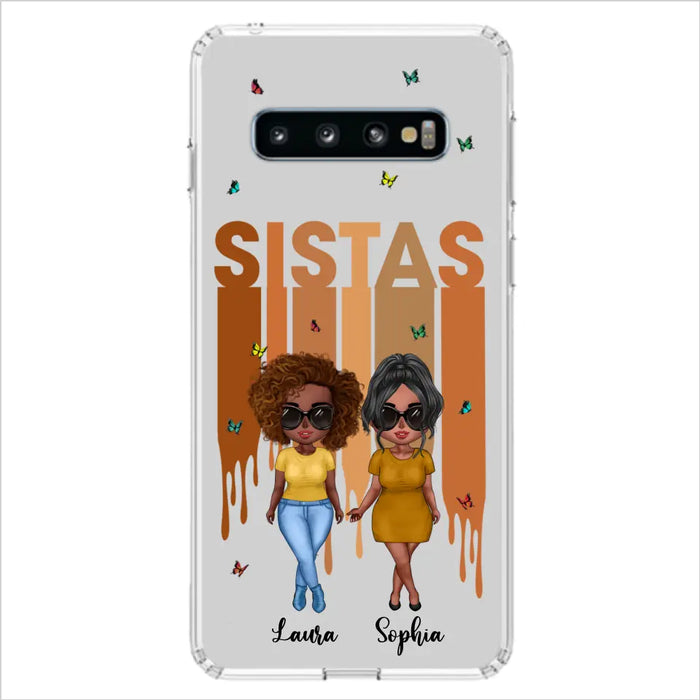 Custom Personalized Best Friends Phone Case - Upto 5 Girls - Gift Idea For Sisters/ Besties - Case For iPhone/Samsung