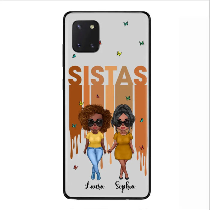 Custom Personalized Best Friends Phone Case - Upto 5 Girls - Gift Idea For Sisters/ Besties - Case For iPhone/Samsung