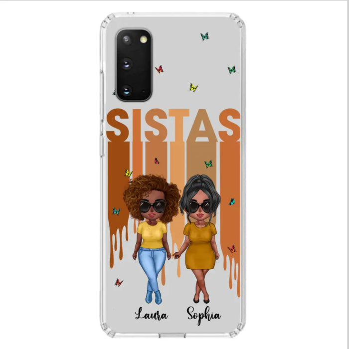 Custom Personalized Best Friends Phone Case - Upto 5 Girls - Gift Idea For Sisters/ Besties - Case For iPhone/Samsung