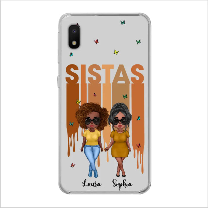 Custom Personalized Best Friends Phone Case - Upto 5 Girls - Gift Idea For Sisters/ Besties - Case For iPhone/Samsung