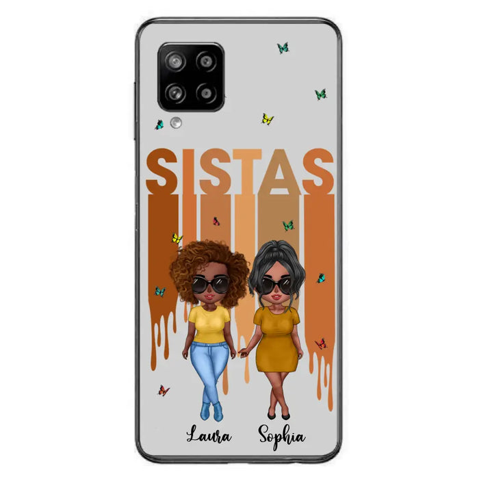 Custom Personalized Best Friends Phone Case - Upto 5 Girls - Gift Idea For Sisters/ Besties - Case For iPhone/Samsung