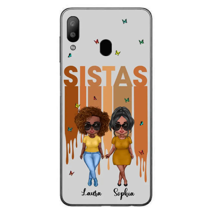 Custom Personalized Best Friends Phone Case - Upto 5 Girls - Gift Idea For Sisters/ Besties - Case For iPhone/Samsung