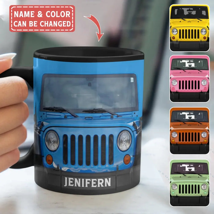 Custom Personalized Off-Road Car Coffee Mug - Gift  Idea For Off-road Lover