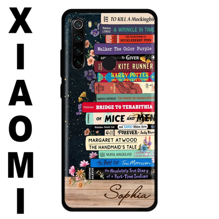 Custom Personalized Books Phone Case - Reading Book Lover Gift Idea - Case For Xiaomi/ Oppo/ Huawei