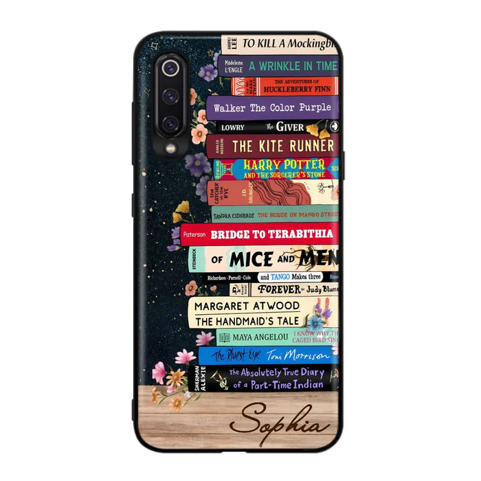 Custom Personalized Books Phone Case - Reading Book Lover Gift Idea - Case For Xiaomi/ Oppo/ Huawei