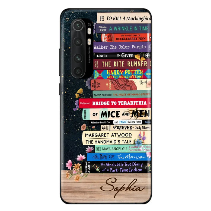 Custom Personalized Books Phone Case - Reading Book Lover Gift Idea - Case For Xiaomi/ Oppo/ Huawei