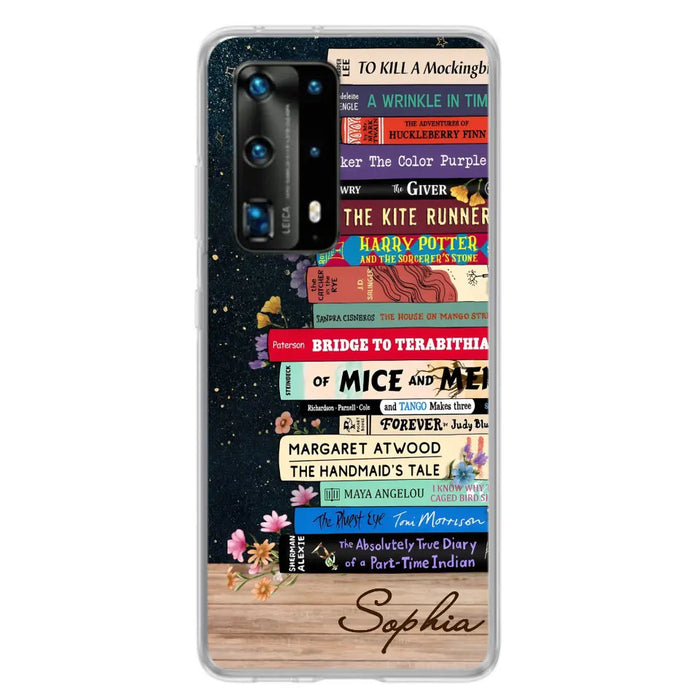 Custom Personalized Books Phone Case - Reading Book Lover Gift Idea - Case For Xiaomi/ Oppo/ Huawei